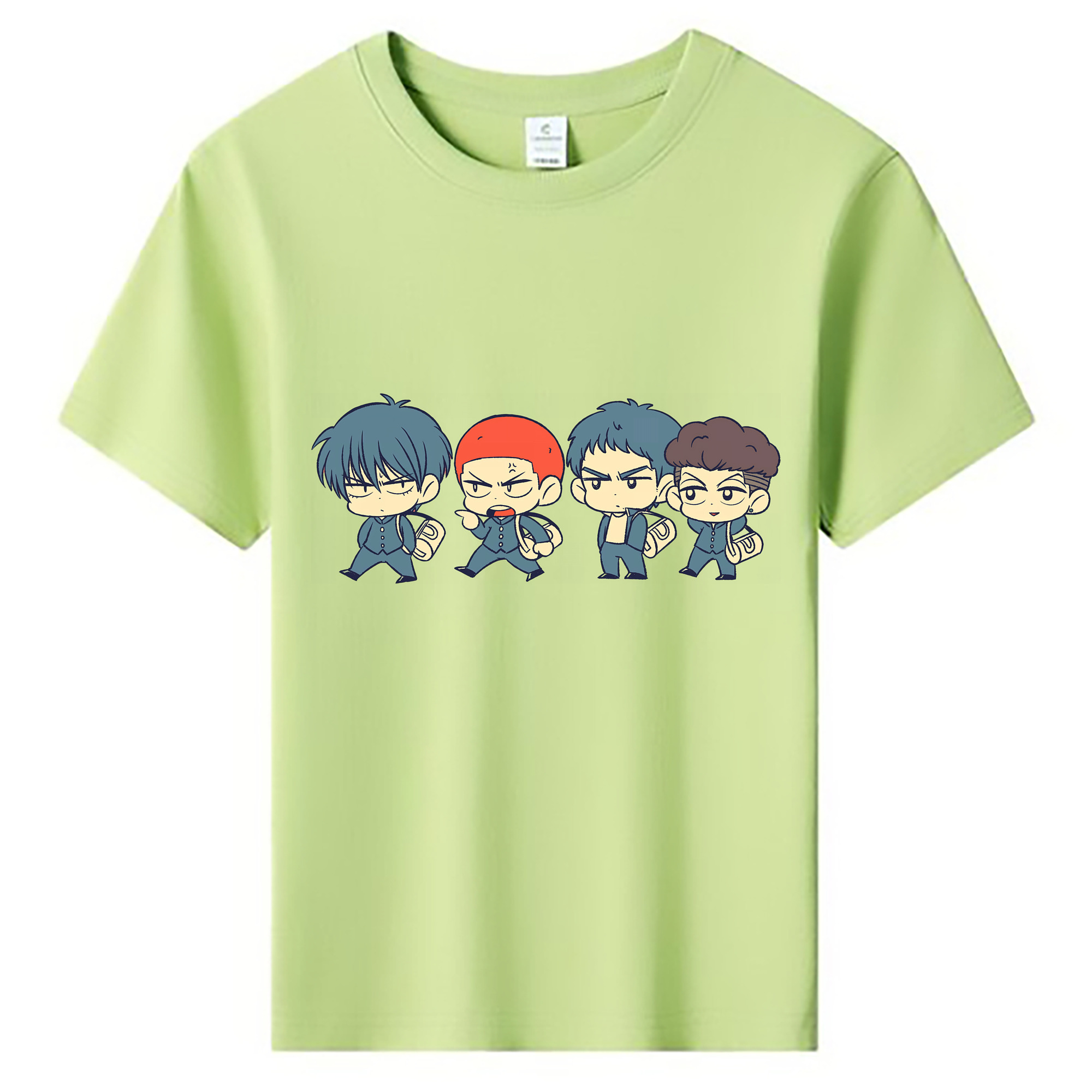 （画像用） SLAM DUNK／スラムダンク 綿100％キッズTシャツ（フロントプリント）